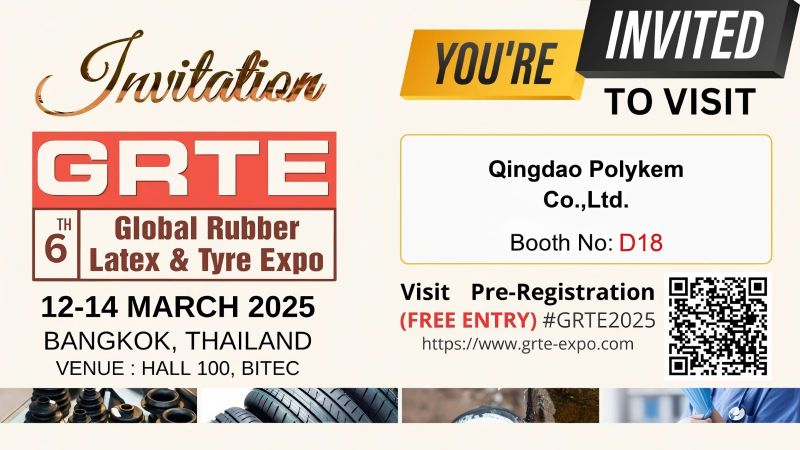 Polykem se presentará en la Exposición Global de Caucho, Látex & Tire de 2025 en Bangkok