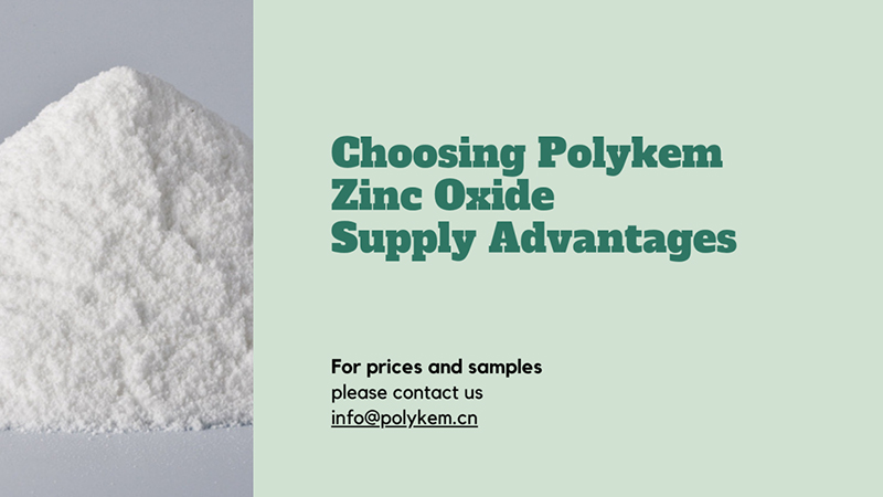 Razones para elegir el óxido de zinc polykem: ventajas de suministro