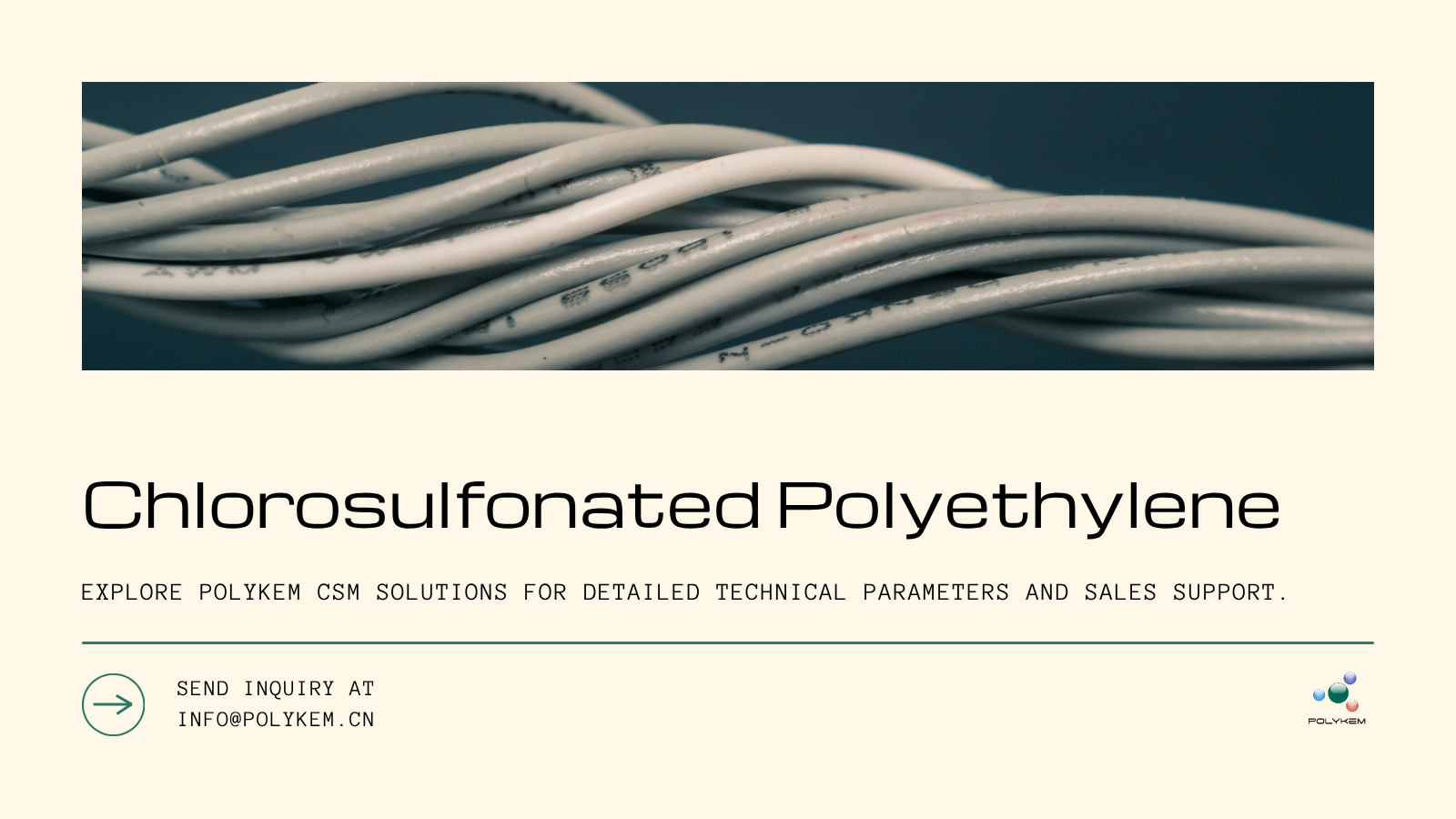 Polietileno clorosulfonado (CSM): una solución de la industria para elastómeros de alto rendimiento