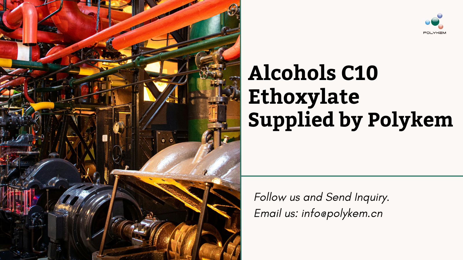 Polykem Alcohols C10 Edoxilato: una solución tensioactiva eficiente para la industria química