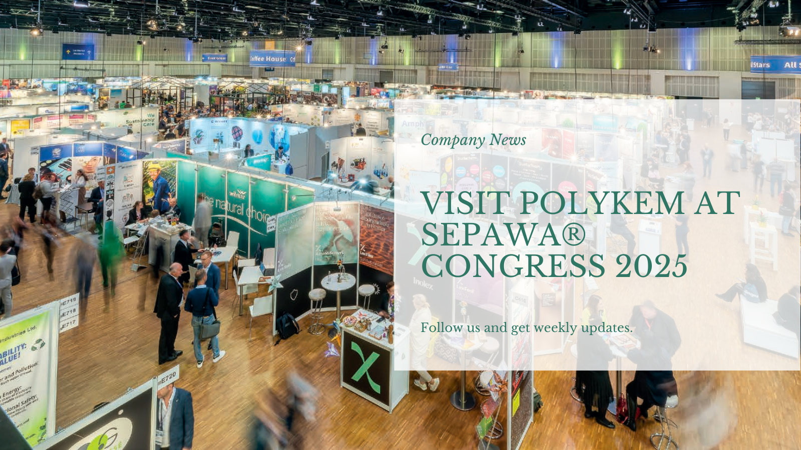 ¡Visite Polykem Booth en Sepawa® Congress 2025 en Berlín!