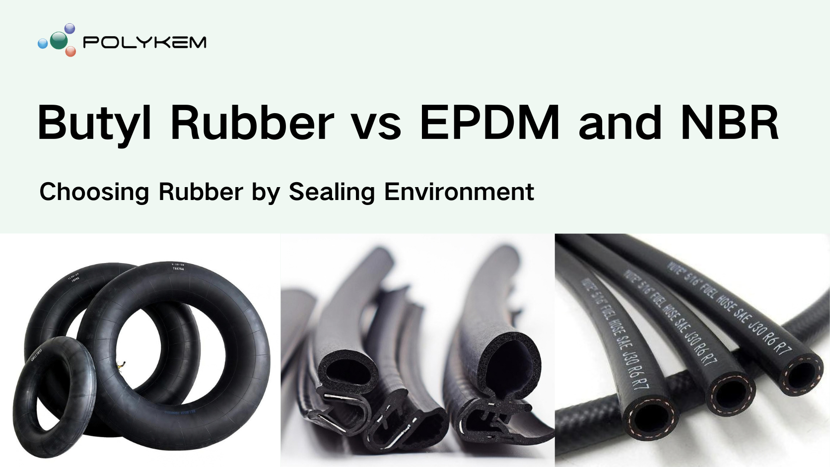 Caucho butílico para sellar: ¿cómo se compara con EPDM y NBR?