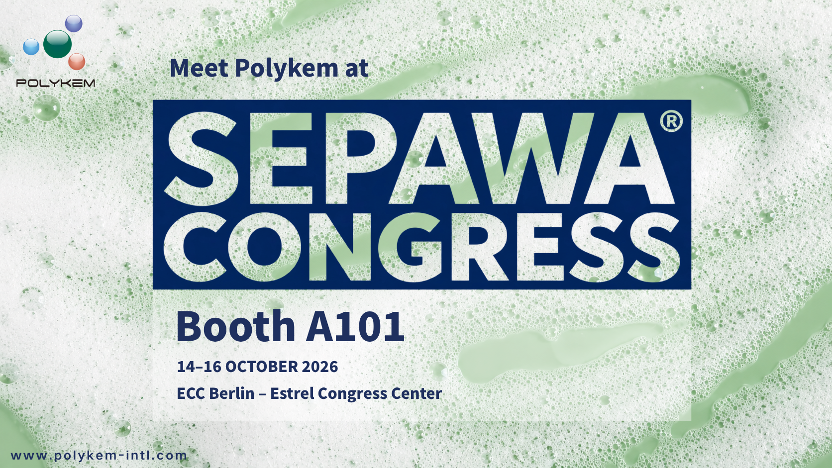 Polykem expondrá en el Congreso SEPAWA 2026: visite el stand A101
